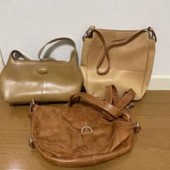 処分価格！picard ピカード　レザーバッグ3個セット特価！のサムネイル