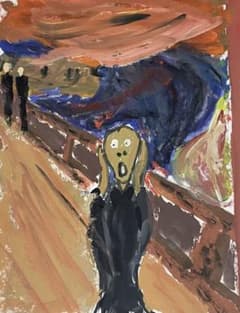 本物！ムンクの叫び　値下げ中 本物！ムンクの叫び 値下げ中 - メルカリ