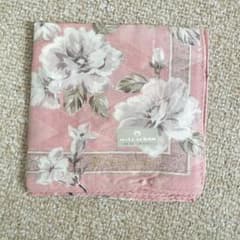 mila schön シルク100% 花柄ハンカチミラショーン - メルカリ