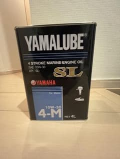 ヤマハ発動機　ヤマハ　マリンオイルSL 純正オイル　10W-30 4Lのサムネイル