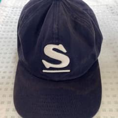 【完売品】SLON S LOGO CAP キャップ　ネイビーのサムネイル
