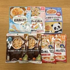 キューピーベビーフード、WAKODO 離乳食セット 5種7点セットまとめ売り