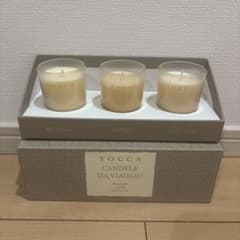 TOCCA アロマキャンドル 3個セット - メルカリ