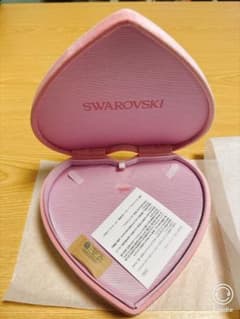 SWAROVSKI スワロフスキー ハート型 ジュエリーボックス ピンクのサムネイル