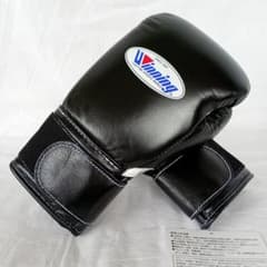 Winning MS−300B ボクシンググローブ プロ仕様 10oz黒 MG式 - メルカリ
