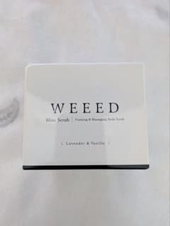 【2024年】WEEED Bliss Scrub ラベンダー&バニラ 360gのサムネイル