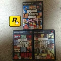 PS2 グランドセフトオート 3セットのサムネイル