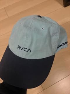 RVCA キャップ ライトブルー ネイビーのサムネイル