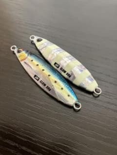 ジグパラスロー50g 2個セット リアルベイトカラー/ゼブラグローのサムネイル