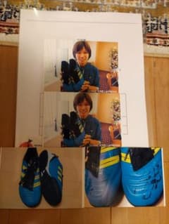 サマーセール！超貴重☆川澄奈穂美☆直筆サイン入り☆トレーニングシューズ☆証明書付 超貴重☆川澄奈穂美☆直筆サイン入り☆トレーニングシューズ