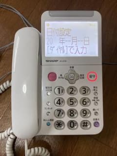 シャープ　JD-AT90CL 美品　説明必ず見て下さい！子機充電台座無しのサムネイル