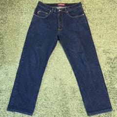 90s Old Stussy USA製 ストレートデニムパンツ　バーバラ　赤タグのサムネイル