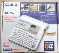 CASIO NAME LAND BiZ KL-M6 ラベルライターのサムネイル