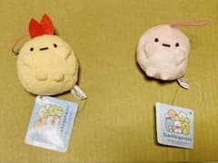 Sumikko Gurashi Banzai Elastic Band Mascot - Fried Shrimp Tail & Tapioca