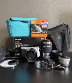 れんこん様専用SONY α6400 本体ダブルズームレンズキット+E35F1.8