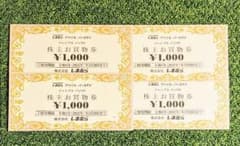 【最新版　2022/2/20まで】しまむら　優待　株主お買い物券　4000円分のサムネイル
