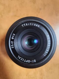 TTArtisan 25mm F2 Fuji X MF 単焦点のサムネイル