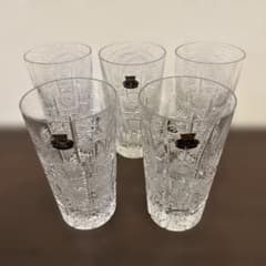 ボヘミアクリスタル 500PK ハイボールグラス タンブラー 5客セット