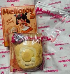 Mellojy トースト つみつみシリーズ ふわふわ豆乳 メロジョイ スクイーズ 正規品】メロジョイスクイーズ トーストつみつみシリーズ ふわふわ豆乳