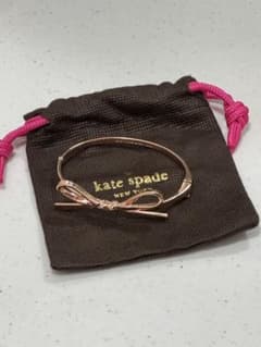 ✴︎割引✴︎【kate spade】レディースバングル　ピンクゴールドのサムネイル