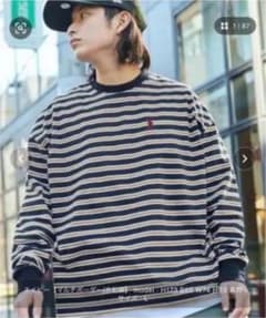 Tシャツ 長袖 ボーダー ユーエスポロアッスン ワンポイントのサムネイル