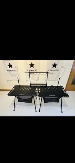 値下げキャンプテーブルセット カバン付き IGTテーブル2個1個追加(合計