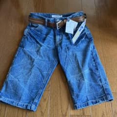 ハーフパンツ　ジーパン　半ズボン　ショートパンツ　Ｌ　新品のサムネイル
