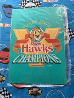 ビンテージ　ダイエーホークス  下敷き　優勝記念　新品 ソフトバンクホークスのサムネイル