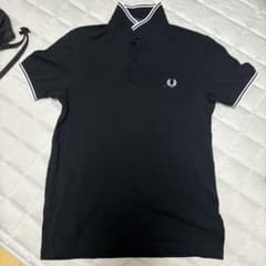 FRED PERRY ブラック ポロシャツ Mのサムネイル