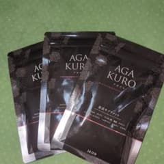 AGA KURO 黒活サプリメント 14日分✕3袋 - メルカリ