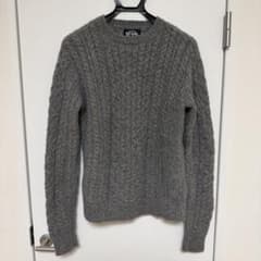BEAMS クルーネックニット グレー Sサイズのサムネイル