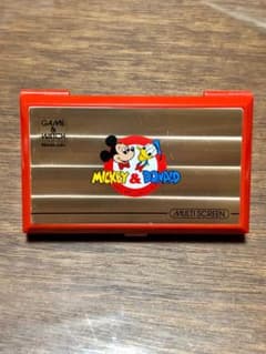 ゲームウォッチ任天堂 ミッキー＆ドナルド ゲームウォッチ ミッキーマウスのサムネイル