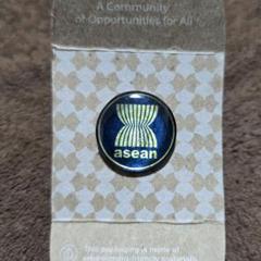 【 非売品 】 万博 ASEAN ピンバッジ 国際機関 EXPO 限定品　かめ 非売品 】 万博 ASEAN ピンバッジ 国際機関 EXPO 限定品 かめ