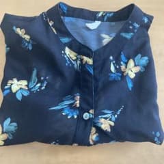 花柄シアーシャツのサムネイル