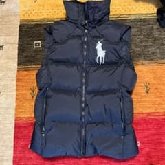 Polo Ralph Lauren 黒　ダウンベスト　SからM位のサムネイル