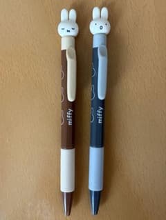 miffy 黒ボールペン 2本セット半額のサムネイル