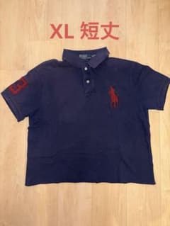 POLO By RALPH LAURENポロシャツ ネイビー 短丈 - メルカリ
