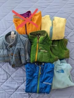 お得！mont-bell & The North Face ジャケット7点セットのサムネイル