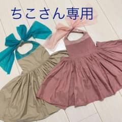 マールマールのエプロン2枚　スタイ1点セットのサムネイル