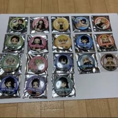 鬼滅の刃 ナムコ ノベルティ 缶バッジ 全種コンプリートセットのサムネイル