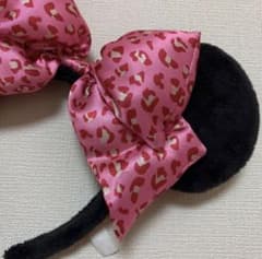 Disney ヒョウ柄ピンクカチューシャのサムネイル