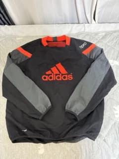 adidas アディダス ピステ 長袖 ウインドブレーカー L ブラックのサムネイル