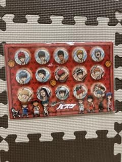 バスケットボールキャラクター 缶バッジ 16個セットのサムネイル