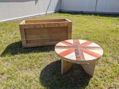 Woodwallart Table アウトドアピクニックテーブルのサムネイル