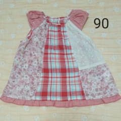 90センチ ビケットクラブ パッチワークチュニックのサムネイル