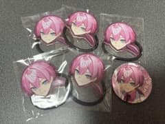 けちゃくん 缶バッジ ヘアゴム バラ売り⭕️のサムネイル