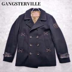 美品 ギャングスタービル ピーコート G.V. PEA COAT レオパード 美品 ギャングスタービル ピーコート G.V. PEA COAT レオパード - メルカリ