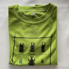 ふ*方様 mont-bell キッズ Tシャツ 120cm 昆虫柄のサムネイル