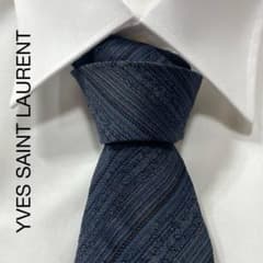 TG3409 YVES SAINT LAURENT ストライプ ネクタイ - メルカリ