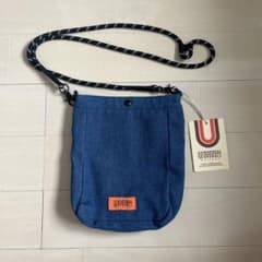 UNIVERSAL OVERALL デニム ショルダーバッグ サコッシュ 未使用のサムネイル
